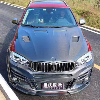 Πωλήσεις για BMW X5 X6 F15 F16 Καλυμμένη κάλυψη από ανθρακονήματα