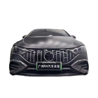 Για Mercedes EQE Carbon Fiber Body Kit EQE Upgrade BS Style Carbon Fiber Front Lip Diffuser Σπόιλερ Κιτ Σώματος