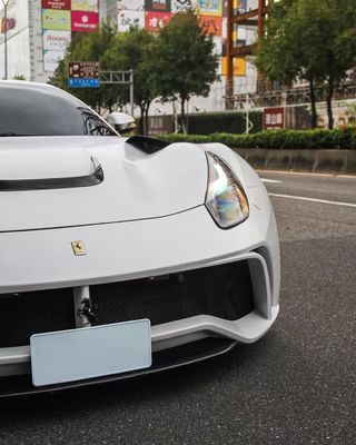 Φεράρι F12 Carbon Fiber body Kit F12 Novitec N-largo στυλ μπροστινό και πίσω τόξο τροχού προφυλακτήρα F12 μπροστινό στόμα διασκορπιστήρας σπόιλερ