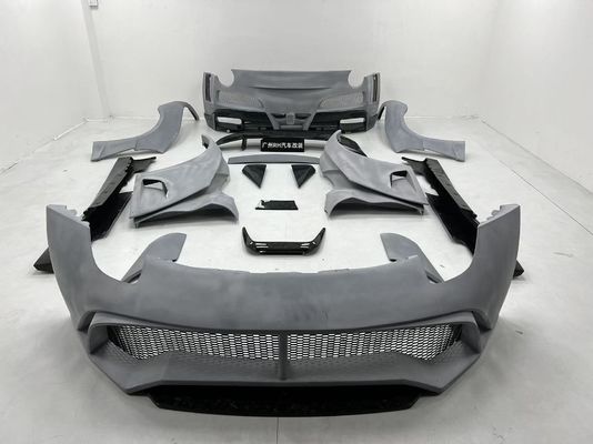Φεράρι F12 Carbon Fiber body Kit F12 Novitec N-largo στυλ μπροστινό και πίσω τόξο τροχού προφυλακτήρα F12 μπροστινό στόμα διασκορπιστήρας σπόιλερ