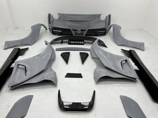 Φεράρι F12 Carbon Fiber body Kit F12 Novitec N-largo στυλ μπροστινό και πίσω τόξο τροχού προφυλακτήρα F12 μπροστινό στόμα διασκορπιστήρας σπόιλερ
