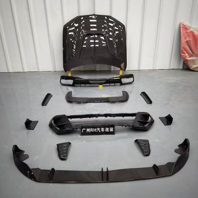 BMW X7 Carbon Fiber Body Kit X7 LD στυλ Carbon Fiber εμπρόσθιο διάχυτο χείλη