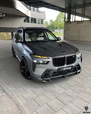 BMW X7 Carbon Fiber Body Kit X7 LD στυλ Carbon Fiber εμπρόσθιο διάχυτο χείλη