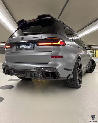 BMW X7 Carbon Fiber Body Kit X7 LD στυλ Carbon Fiber εμπρόσθιο διάχυτο χείλη