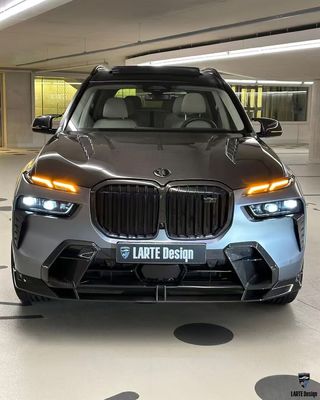 BMW X7 Carbon Fiber Body Kit X7 LD στυλ Carbon Fiber εμπρόσθιο διάχυτο χείλη