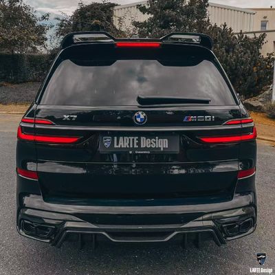 BMW X7 Carbon Fiber Body Kit X7 LD στυλ Carbon Fiber εμπρόσθιο διάχυτο χείλη