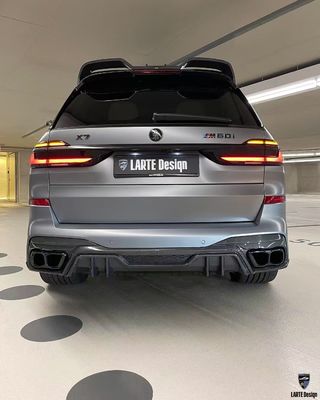 BMW X7 Carbon Fiber Body Kit X7 LD στυλ Carbon Fiber εμπρόσθιο διάχυτο χείλη