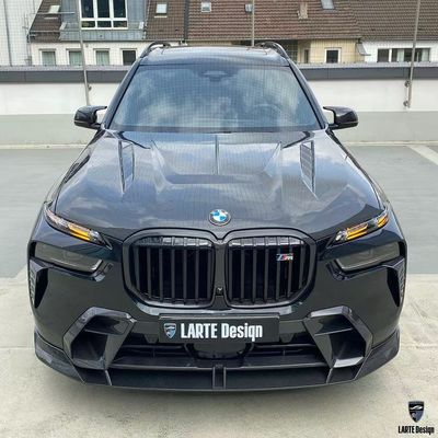 BMW X7 Carbon Fiber Body Kit X7 LD στυλ Carbon Fiber εμπρόσθιο διάχυτο χείλη