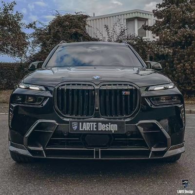 BMW X7 Carbon Fiber Body Kit X7 LD στυλ Carbon Fiber εμπρόσθιο διάχυτο χείλη