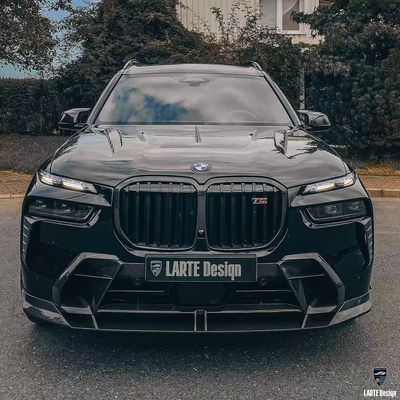 BMW X7 Carbon Fiber Body Kit X7 LD στυλ Carbon Fiber εμπρόσθιο διάχυτο χείλη