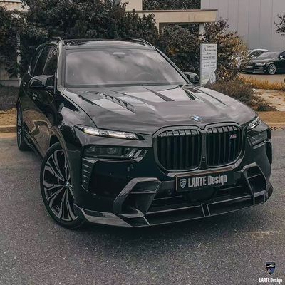 BMW X7 Carbon Fiber Body Kit X7 LD στυλ Carbon Fiber εμπρόσθιο διάχυτο χείλη