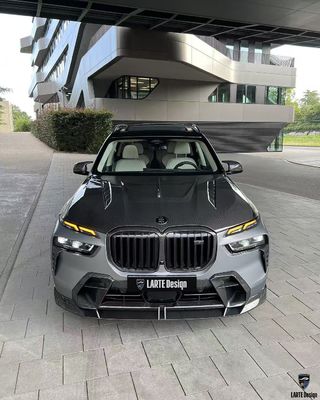 BMW X7 Carbon Fiber Body Kit X7 LD στυλ Carbon Fiber εμπρόσθιο διάχυτο χείλη
