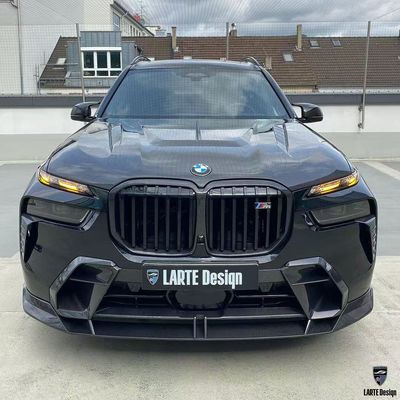 BMW X7 Carbon Fiber Body Kit X7 LD στυλ Carbon Fiber εμπρόσθιο διάχυτο χείλη