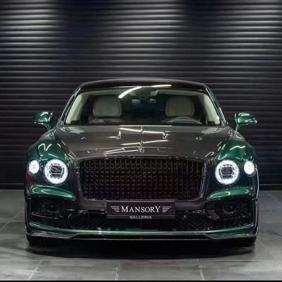 Bentley Flying Spur Κιτ σώματος από ανθρακονήματα Flying Spur αναβαθμίσεις στυλ MANSORY εμπρόσθιο διάχυμα χείλη Spoiler κουκούλι σώματος κιτ
