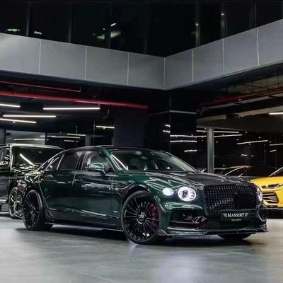 Bentley Flying Spur Κιτ σώματος από ανθρακονήματα Flying Spur αναβαθμίσεις στυλ MANSORY εμπρόσθιο διάχυμα χείλη Spoiler κουκούλι σώματος κιτ