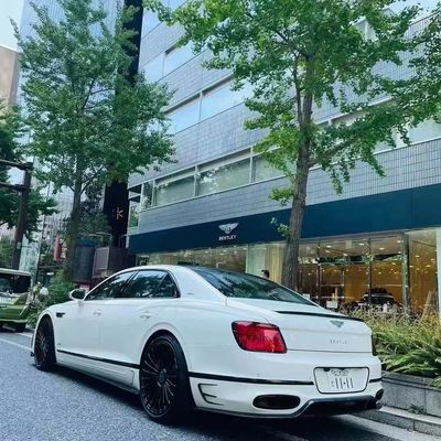 Bentley Flying Spur Κιτ σώματος από ανθρακονήματα Flying Spur αναβαθμίσεις στυλ MANSORY εμπρόσθιο διάχυμα χείλη Spoiler κουκούλι σώματος κιτ