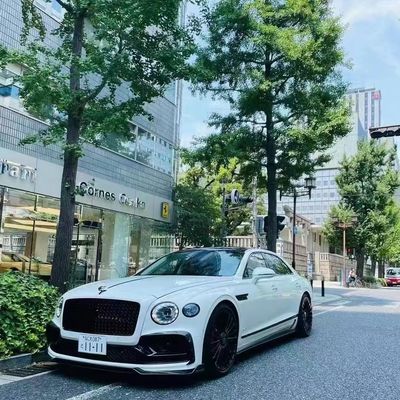 Bentley Flying Spur Κιτ σώματος από ανθρακονήματα Flying Spur αναβαθμίσεις στυλ MANSORY εμπρόσθιο διάχυμα χείλη Spoiler κουκούλι σώματος κιτ