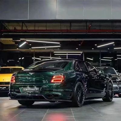 Bentley Flying Spur Κιτ σώματος από ανθρακονήματα Flying Spur αναβαθμίσεις στυλ MANSORY εμπρόσθιο διάχυμα χείλη Spoiler κουκούλι σώματος κιτ