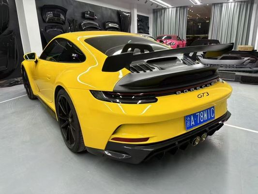 Porsche 992 Σώμα από ανθρακονήματα Kit 992 GT3 στυλ μπροστινό και πίσω προφυλακτήρα πλευρική φούστα σπόιλερ καπό