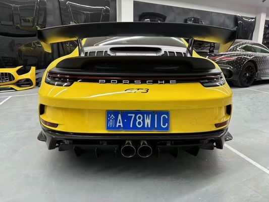 Porsche 992 Σώμα από ανθρακονήματα Kit 992 GT3 στυλ μπροστινό και πίσω προφυλακτήρα πλευρική φούστα σπόιλερ καπό
