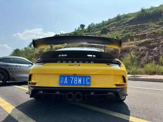 Porsche 992 Σώμα από ανθρακονήματα Kit 992 GT3 στυλ μπροστινό και πίσω προφυλακτήρα πλευρική φούστα σπόιλερ καπό