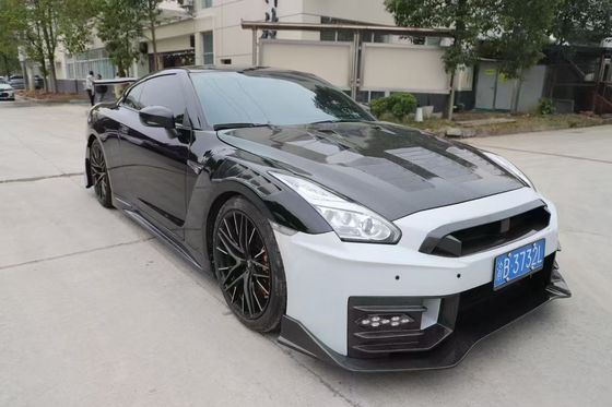 Νισάν GTR Κουτί υφασματικού υλικού άνθρακα GTR r35 Αναβαθμισμένο 2024nismo στυλ εμπρός και πίσω προφυλακτήρες προφυλακτήρων καπό