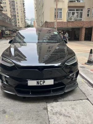 Τεσλά μοντέλο X Carbon Fiber Body Kit μοντέλο X Carbon Fiber μπροστινό διάχυτο χείλη Spoiler κουκούλα τροχός τόξο ευρύ σώμα κιτ