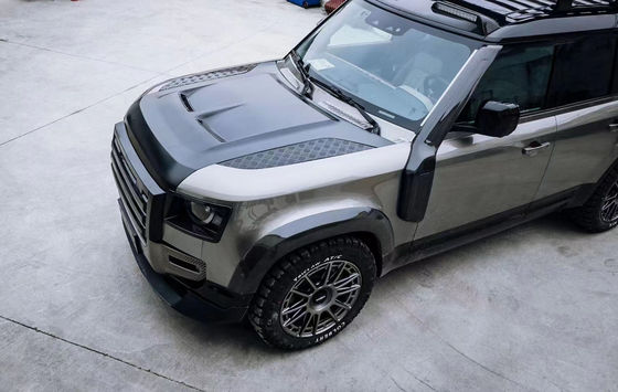 Καλύφτης από ανθρακονήματα για Land Rover Defender Υλικό από ανθρακονήματα Defender Αναβαθμισμένο στυλ SVR