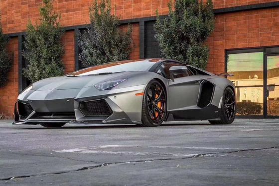 Για την Lamborghini LP700 Carbon Fiber Body Kit LP700 Upgrade VORs Στυλ Carbon Fiber Front Lip Diffuser Σπόιλερ