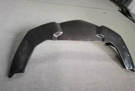 Για την Lamborghini LP700 Carbon Fiber Body Kit LP700 Upgrade VORs Στυλ Carbon Fiber Front Lip Diffuser Σπόιλερ