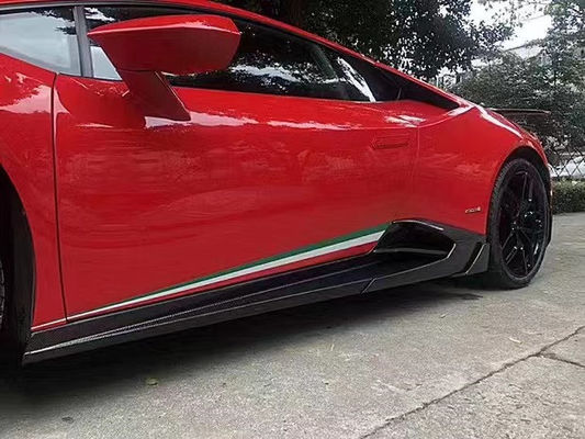 Για την Lamborghini LP580 LP610 Carbon Fiber Body Kit LP580 LP610 Αναβαθμισμένο MSY Στυλ Μπροστά χείλη Diffuser Spoiler πλευρική φούστα