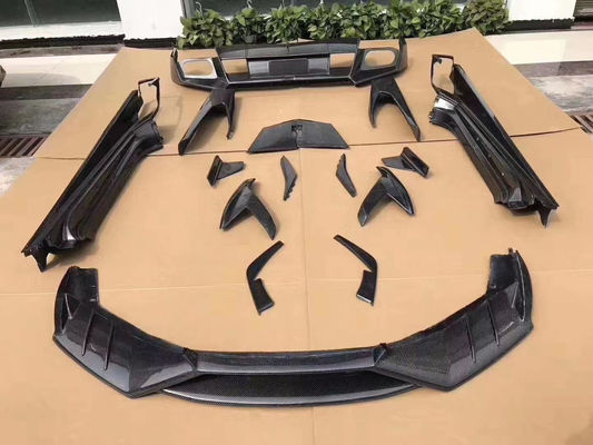Για την Lamborghini LP580 LP610 Carbon Fiber Body Kit LP580 LP610 Αναβαθμισμένο MSY Στυλ Μπροστά χείλη Diffuser Spoiler πλευρική φούστα