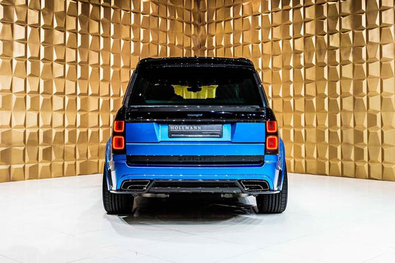 Μαύρο Range Rover Bodykits 240mm Carbon Fiber Widebody Kit 2019-