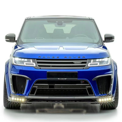 Αντικατάσταση Επισκευή Land Rover Body Kit 2017 - 2019 Spoiler Hood Fiber Front Lip