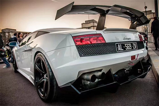 Για lamborghini Gallardo LP550 560 570 Spoiler από ανθρακονήματα Gallardo LP550 560 570 Upgraded SUPER TROFEO Style Spoiler