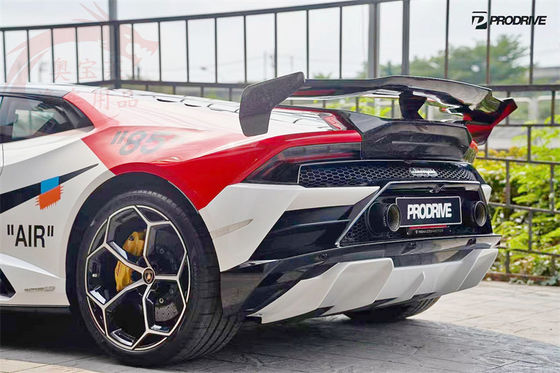 Για Lamborghini LP580 LP610 Carbon Fiber Body Kit LP580 LP610 Αναβαθμισμένο στυλ VORS Carbon Fiber Spoiler Wing