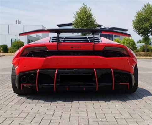 Για την Lamborghini LP580 LP610 Carbon Fiber Widebody Kit LP580 LP610 Αναβαθμισμένο PD-style Μπροστά και πίσω προφυλακτήρα Spoiler Widebody