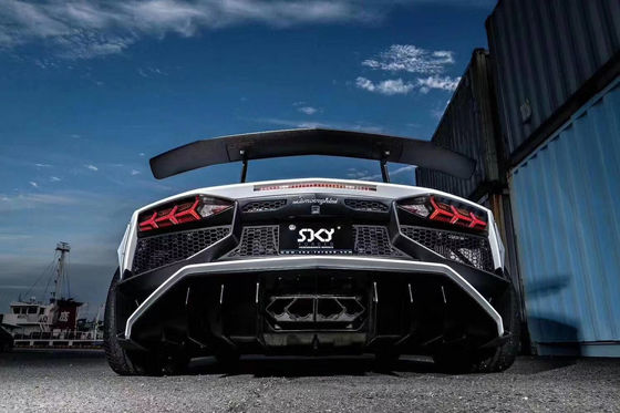 Για την Lamborghini Aventador LP700 Carbon Fiber Body Kit LP700 Αναβαθμισμένο στυλ LB Side Skirt Spoiler Wheel Arch