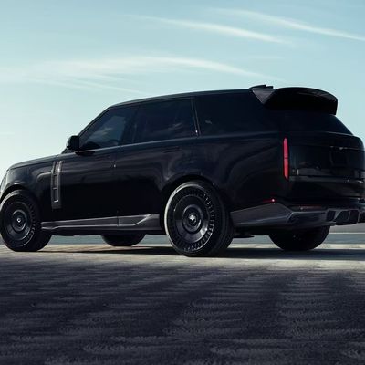 2022 Αντικαταστήστε το Land Rover Body Kit VS Style Παγκόσμιο μπροστινό προφυλακτήρα χείλη Spoiler Diffuser Side Skirt