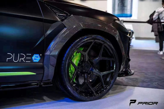 Συσκευές αυτοκινήτων για Lamborghini URUS Kit URUS αναβαθμίσεις PRIOR Στυλ Μπροστά Φτυάρι Διασκορπιστής Σπόιλερ Wide Body Kit