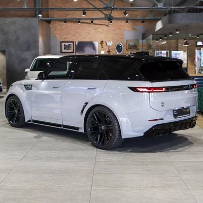 Ανθρακονήματα Range Rover Sport Kit LM Style Μπροστά χείλη Αμαξοστοιχία