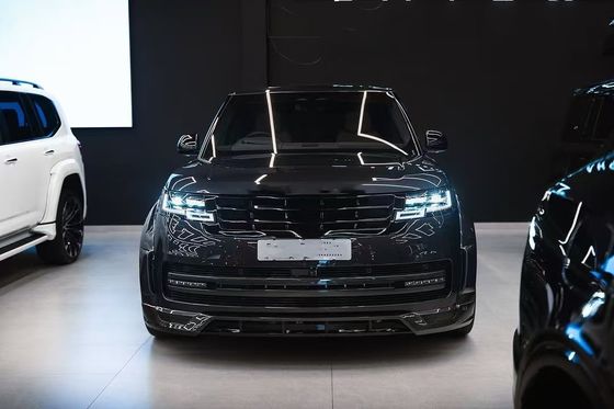 Καρβονικό ίνες Land Rover Body Kit LM Style Πανεπιστημιακό πίσω προφυλακτήρα χείλη Diffuser Spoiler