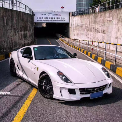 Για την Ferrari 599 Κουτί Σώματος 599 Αναβαθμισμένο Στυλ VORS Μπροστά και πίσω Μπανκερ Πλευρική Φούστα Σπόιλερ Κουτί Σώματος από Άνθρακα