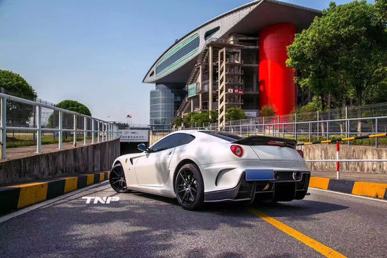 Για την Ferrari 599 Κουτί Σώματος 599 Αναβαθμισμένο Στυλ VORS Μπροστά και πίσω Μπανκερ Πλευρική Φούστα Σπόιλερ Κουτί Σώματος από Άνθρακα
