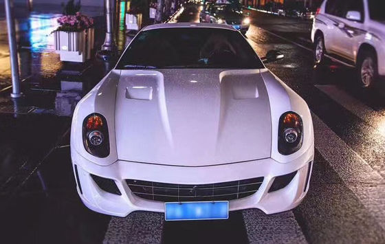 Για την Ferrari 599 Κουτί Σώματος 599 Αναβαθμισμένο Στυλ VORS Μπροστά και πίσω Μπανκερ Πλευρική Φούστα Σπόιλερ Κουτί Σώματος από Άνθρακα