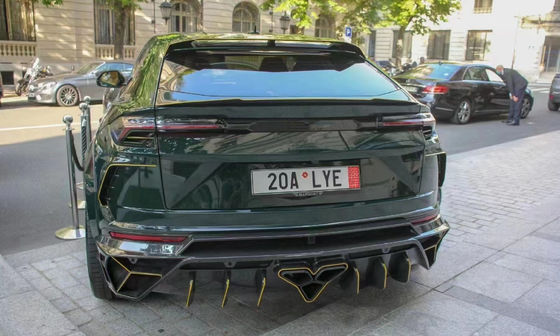 Για Lamborghini Urus Carbon Fiber Body Kit Urus Αναβαθμίζει με στυλ MSY Carbon Fiber Μπροστά και πίσω