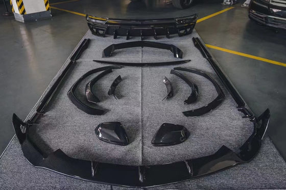 Συσκευή αυτοκινήτων από ανθρακονήματα για Lamborghini URUS URUS αναβαθμίζει το σύνολο MSY Front Shovel Diffuser Spoiler Wide-body
