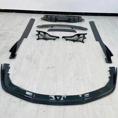 Για τη Ferrari 458 Carbon Fiber Body Kit 458 Carbon Fiber Front Lip Diffuser Spoiler Side Skirt Body Kit