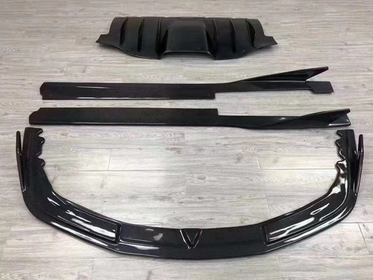 Για τη Ferrari 458 Carbon Fiber Body Kit 458 Carbon Fiber Front Lip Diffuser Spoiler Side Skirt Body Kit