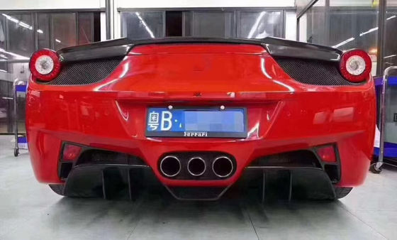 Για τη Ferrari 458 Carbon Fiber Body Kit 458 Carbon Fiber Front Lip Diffuser Spoiler Side Skirt Body Kit